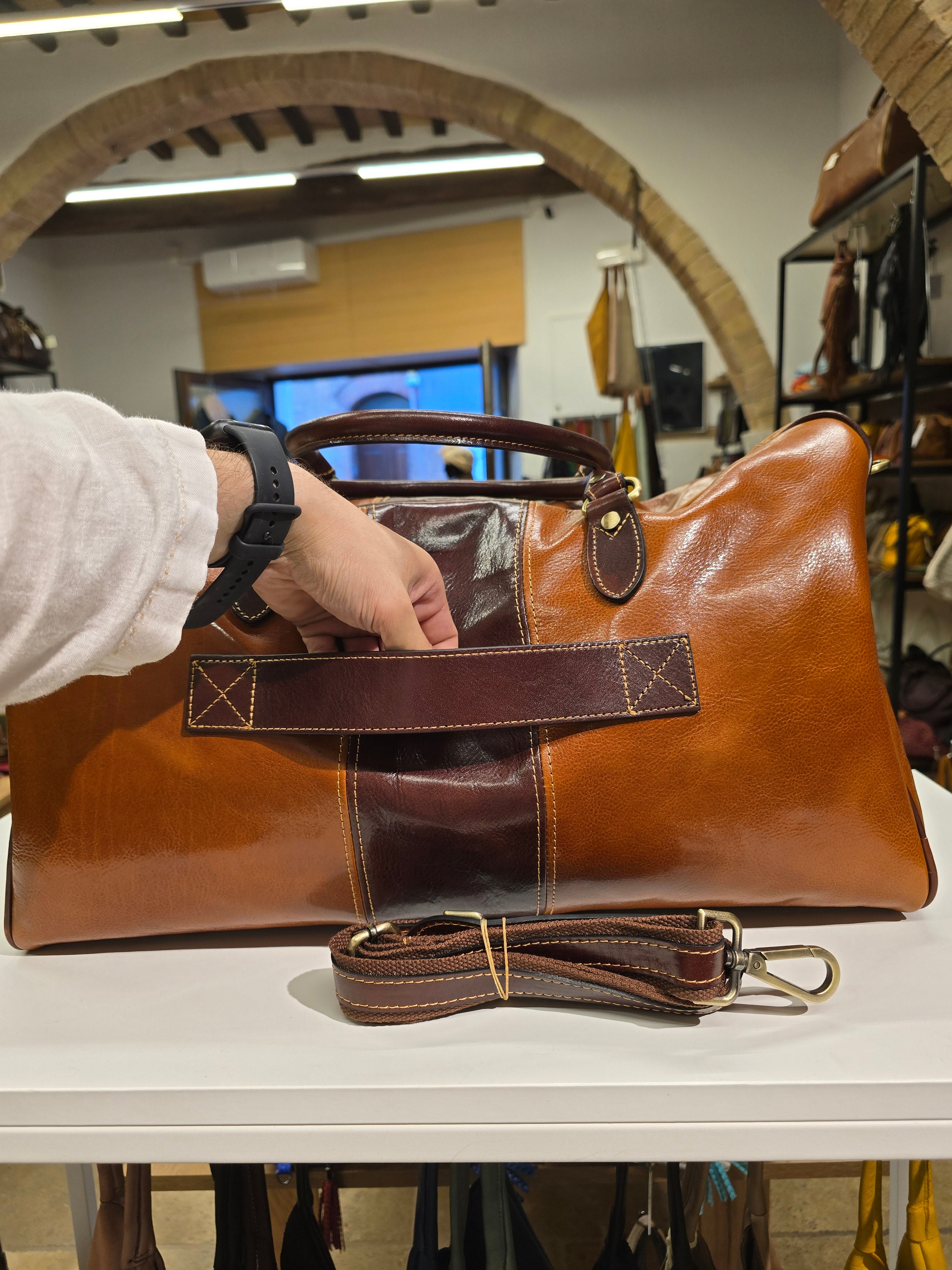 Ducale Duffle Bicolor Bag