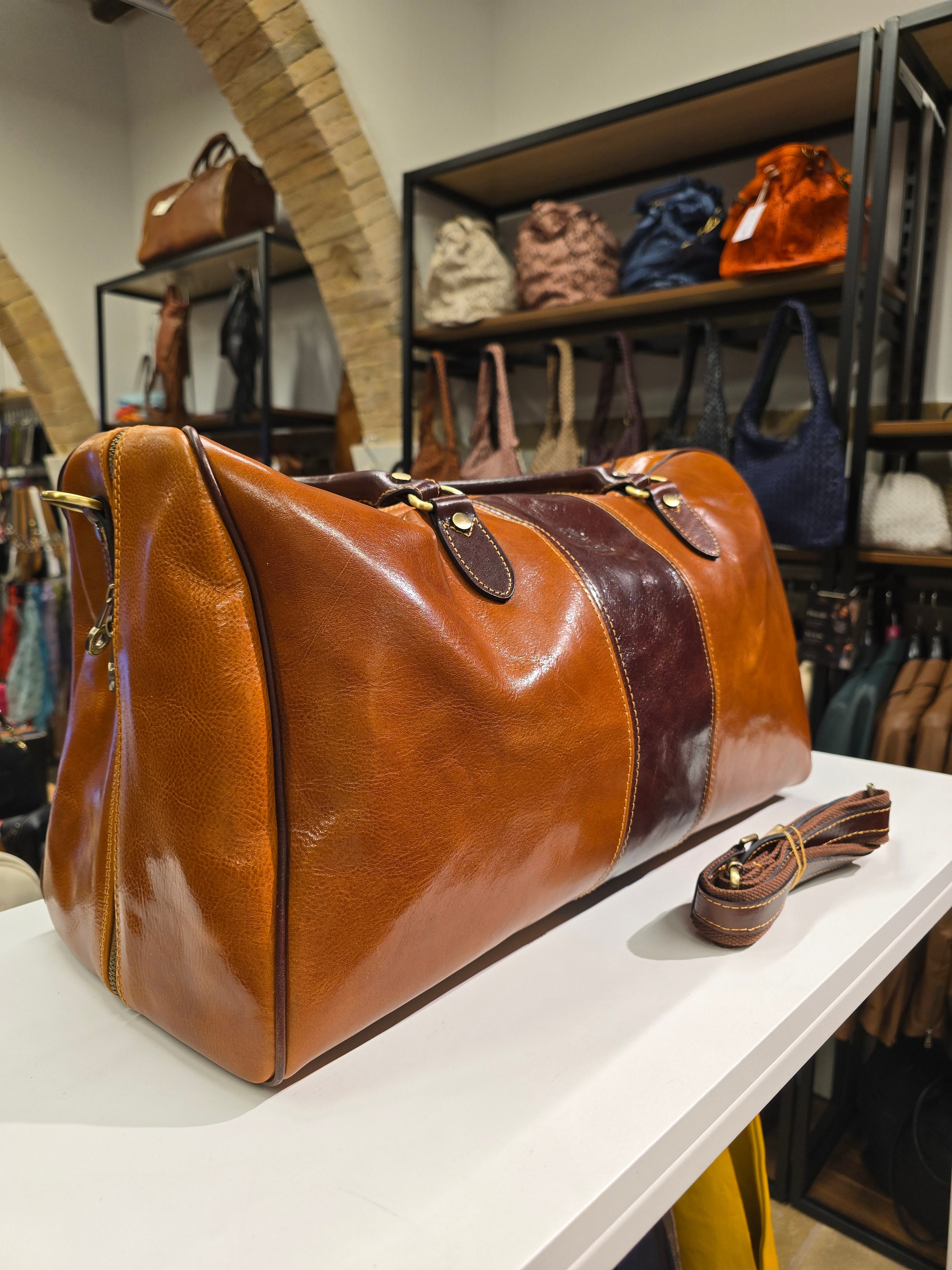Ducale Duffle Bicolor Bag
