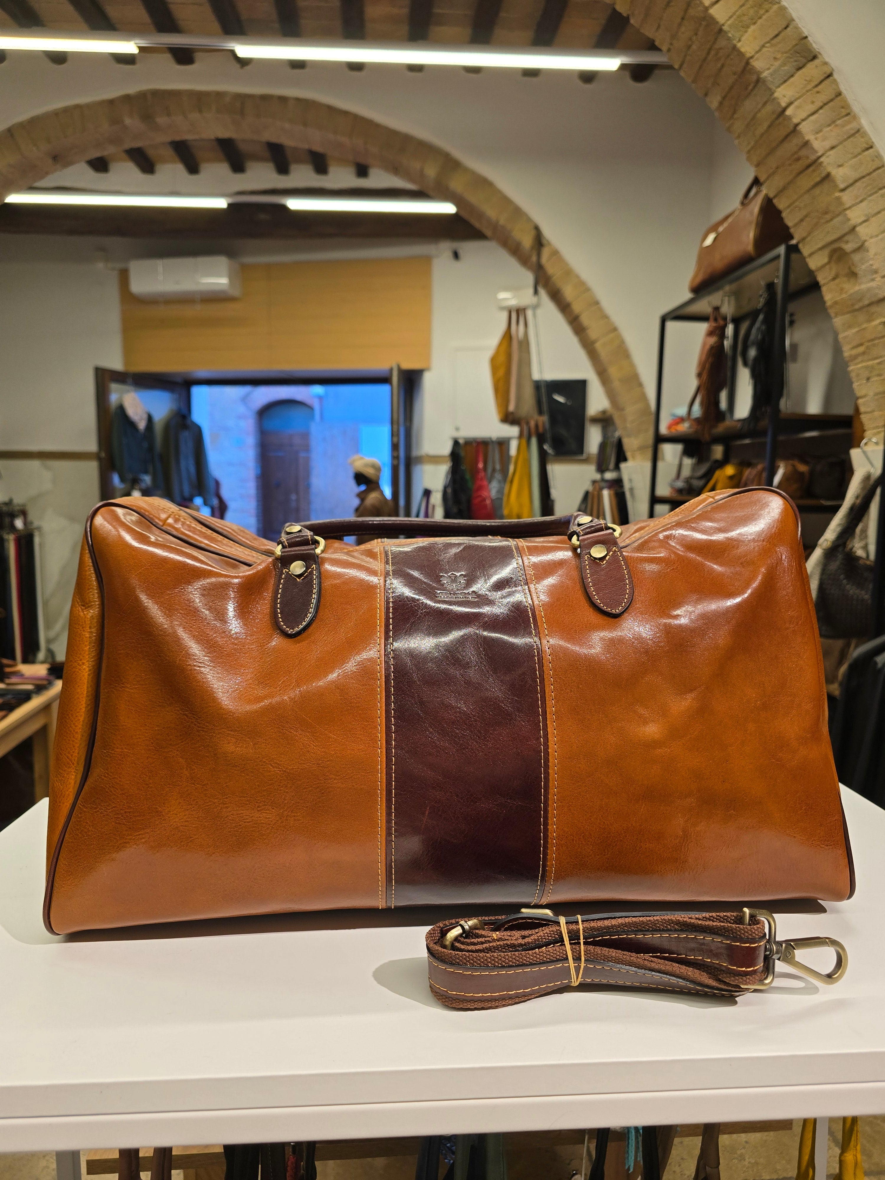 Ducale Duffle Bicolor Bag