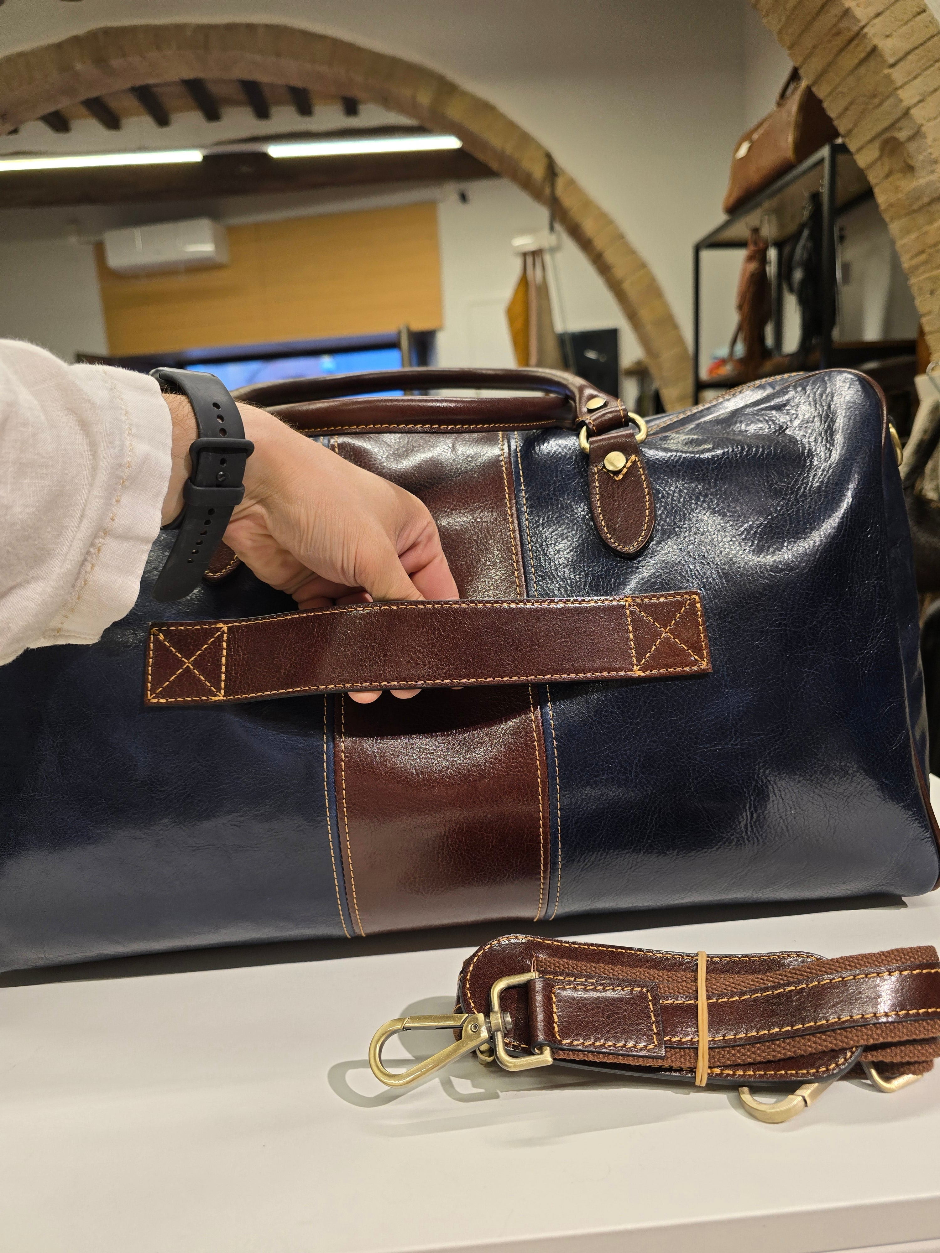 Ducale Duffle Bicolor Bag